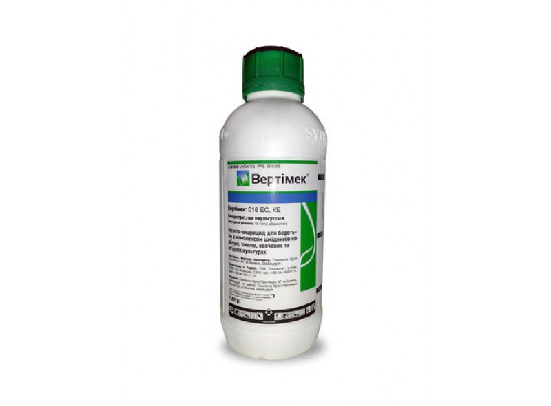 Вертимек 1 л инсектоакарицид контактно-кишечного действия, Syngenta